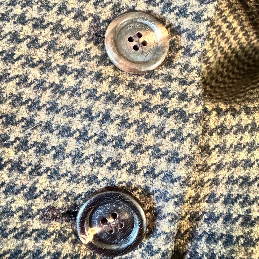 Vintage MOSCHINO Cheap And Chic Virgin Wool Tweed Blazer Jacket - Picture 7 of 8